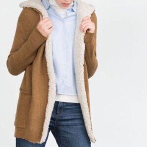 Zara Knit Hooded Cardigan